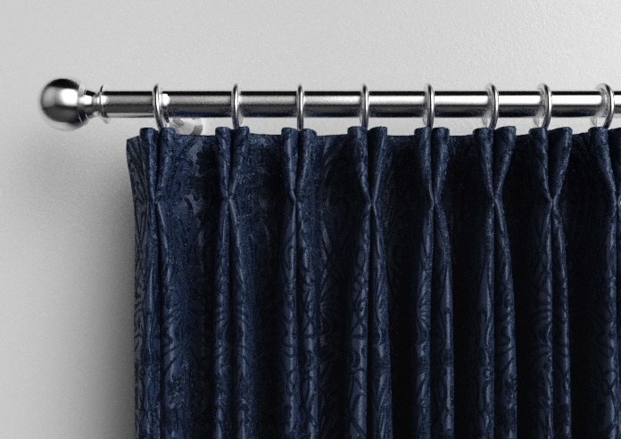 Tiverton, Indigo - Made to Measure Curtains - Image 10